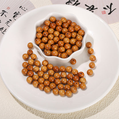 Barbie Sandalwood Loose Bead Sandalwood Teak Bracelet