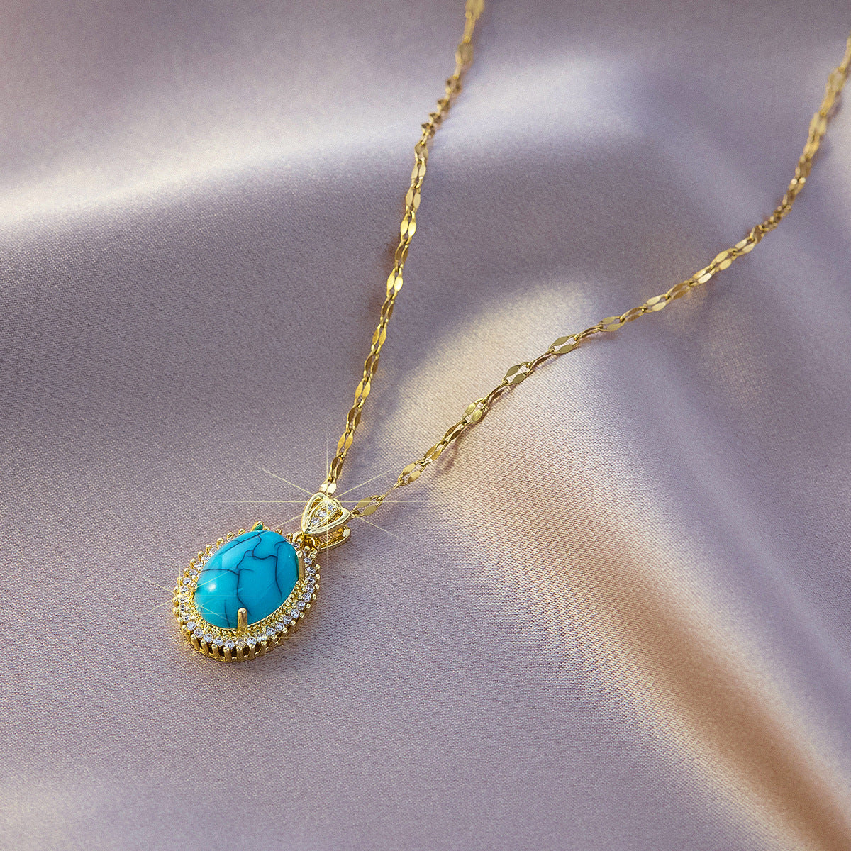 Titanium Steel Small Waist Necklace