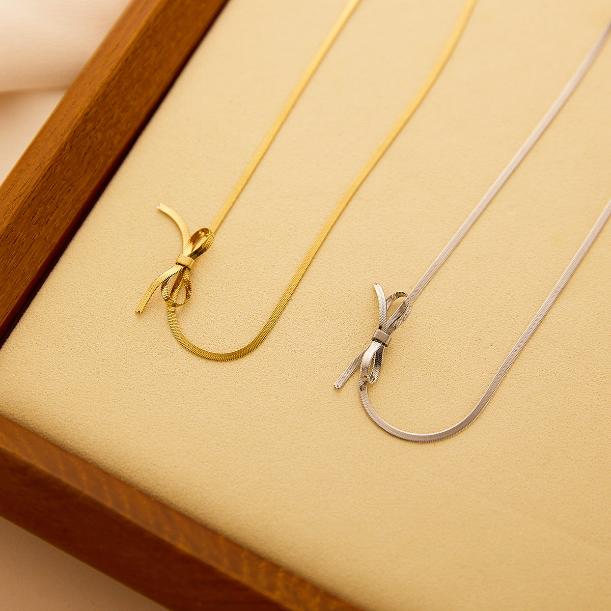 Personalized Gold-Plated Titanium Steel Snake Chain Choker