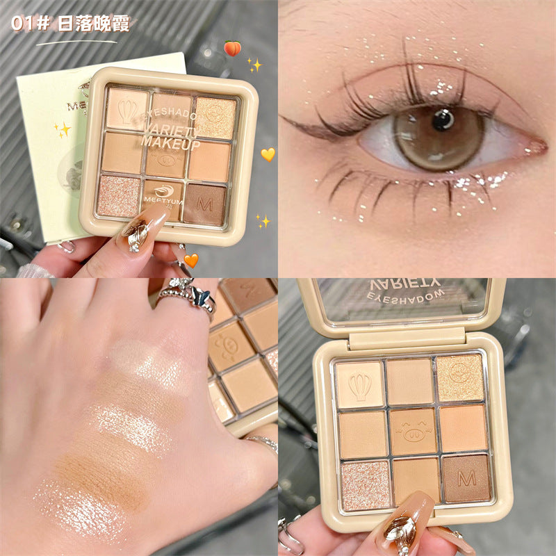 9-Color Eyeshadow Palette