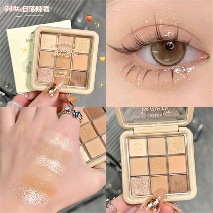 9-Color Eyeshadow Palette