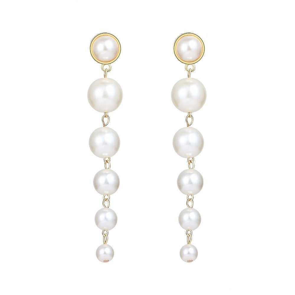 Pearl Crystal Bridal Jewelry Set