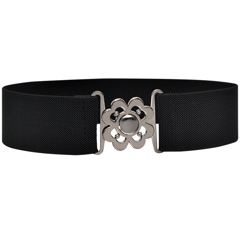 Button elastic waist seal