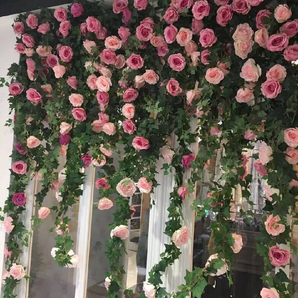 Rose vine artificial flower