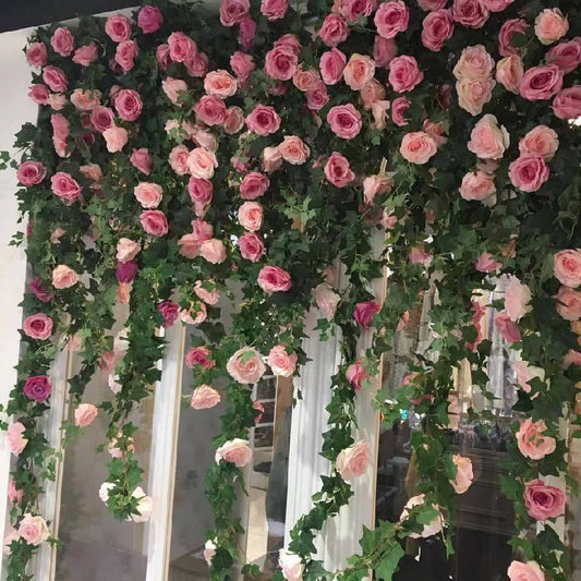 Rose vine artificial flower