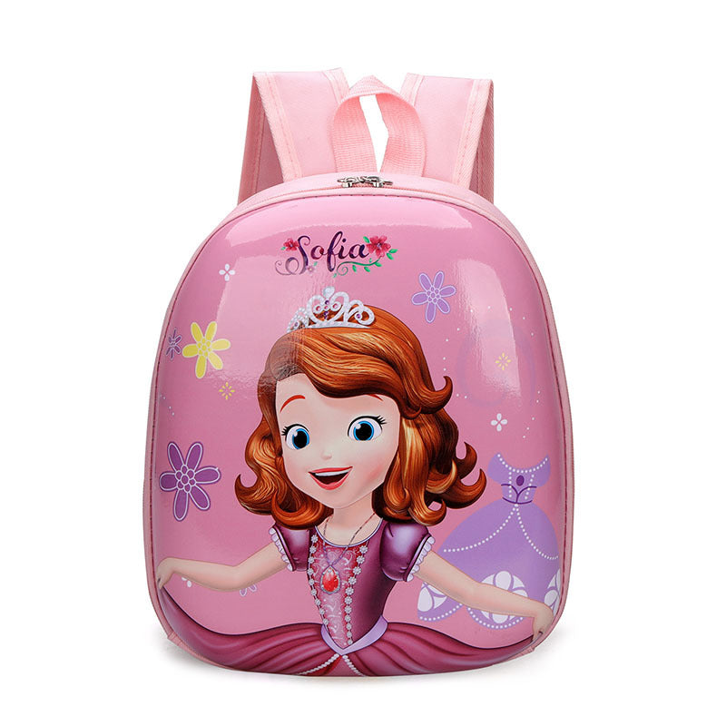 Children's backpack eggshell bag kindergarten school bag