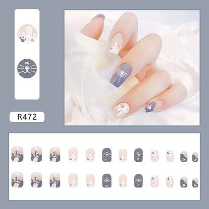 Fresh Nail Stickers Wearable Waterproof Premium