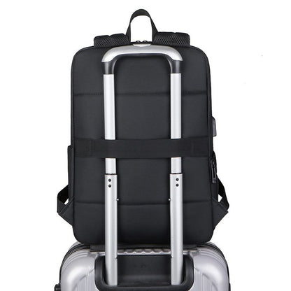 Waterproof breathable business backpack