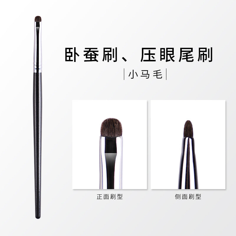 24-Piece Animal Hair Makeup Brush Set