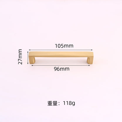 Simple wardrobe handle