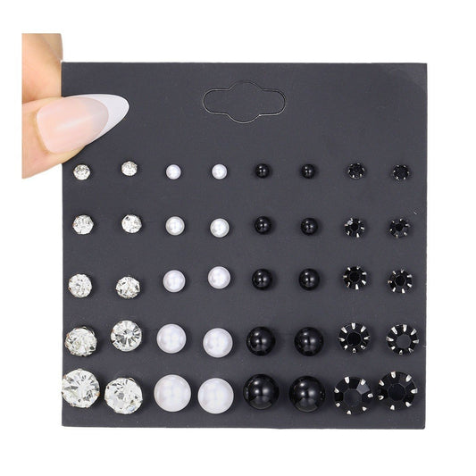 20-Piece Stud Earring Set