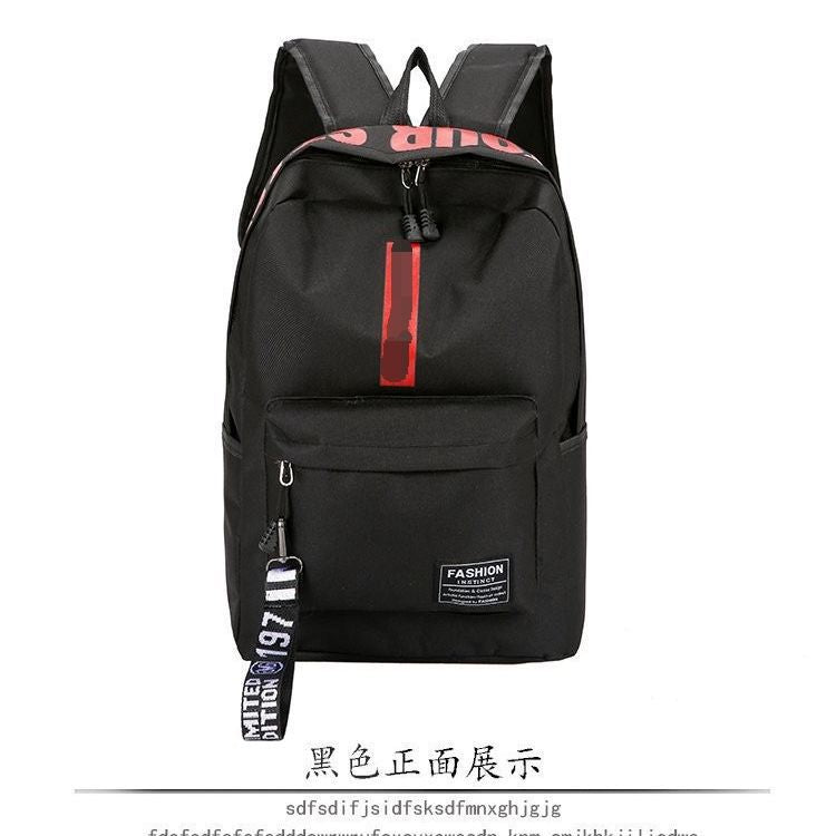 Backpack Canvas Large Capacity Student School Bag