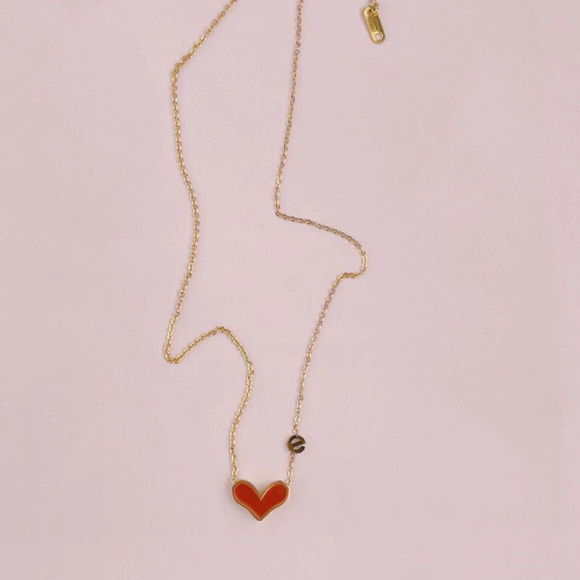 Women's Titanium Steel Love Lock Necklace