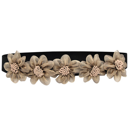 Slim waist seal women's versatile belt