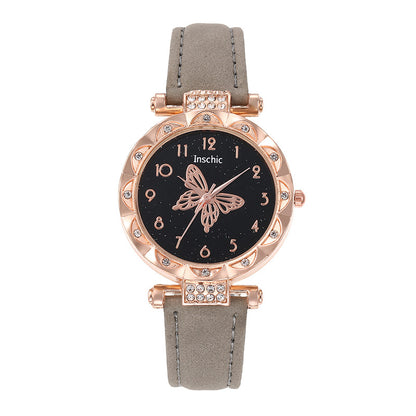 Butterfly Number Women's Watch