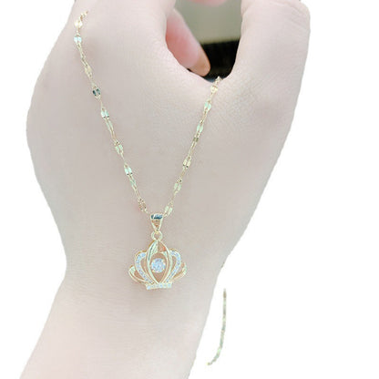 Crown necklace