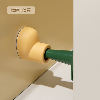 Anti-collision Door Stop, Creative Footprint Design, Silicone Door Holder