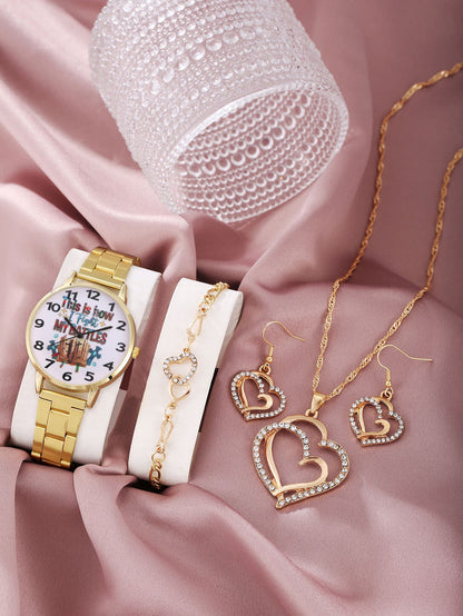 Butterfly suit fashion temperament quartz watch