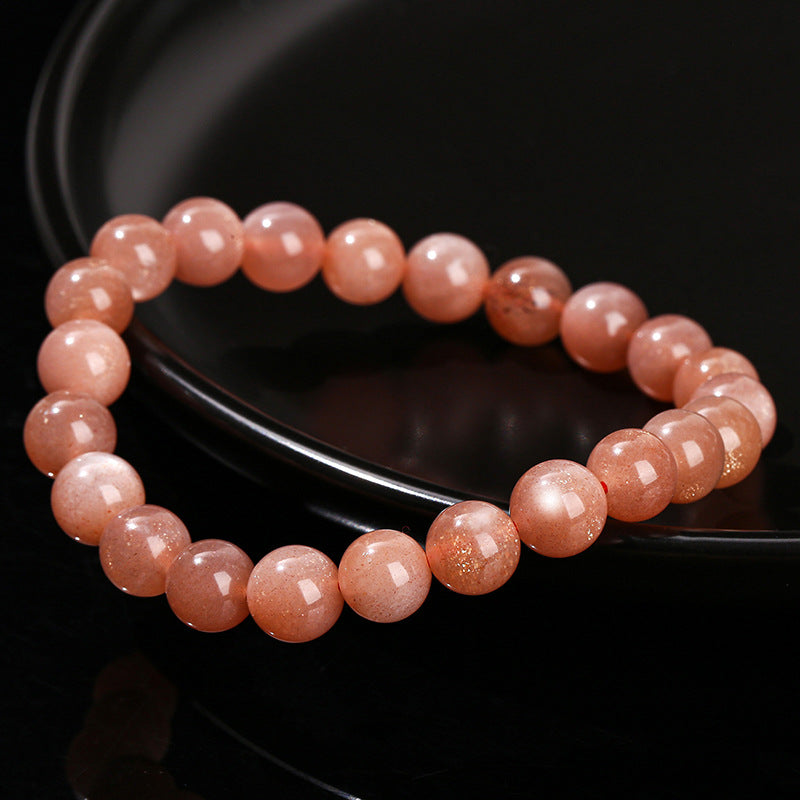 Sunstone Bracelet Orange Moonlight Beads