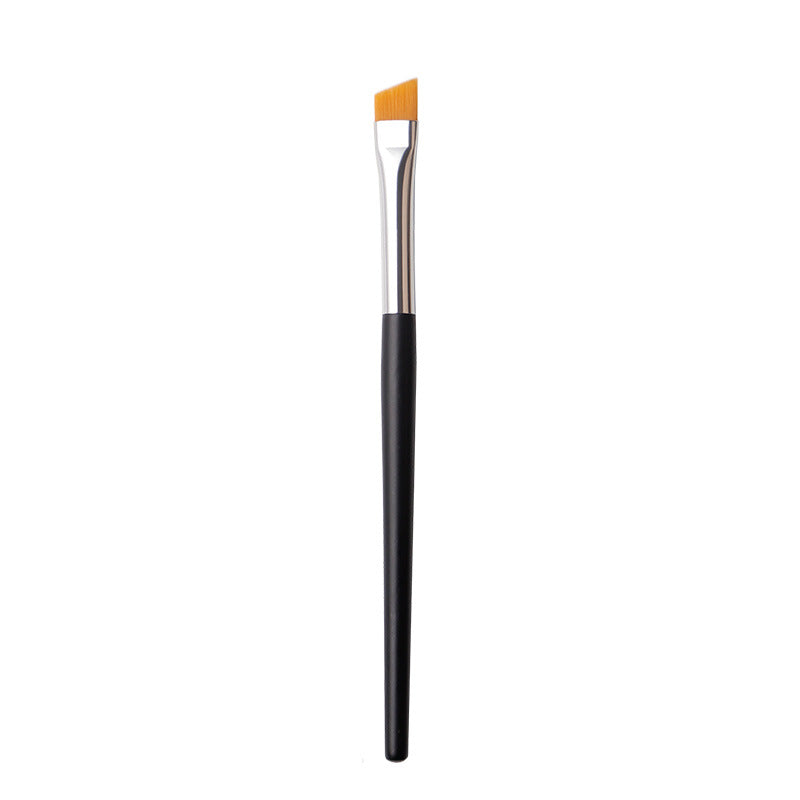 Black Angled Eyebrow Brush