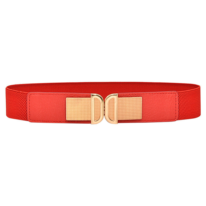 Black elastic belt