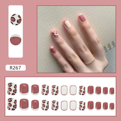 Pegatinas para uñas estilo ballet removibles 