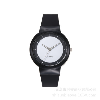 Student Candy Color Silicone Watch Minimalist Sport