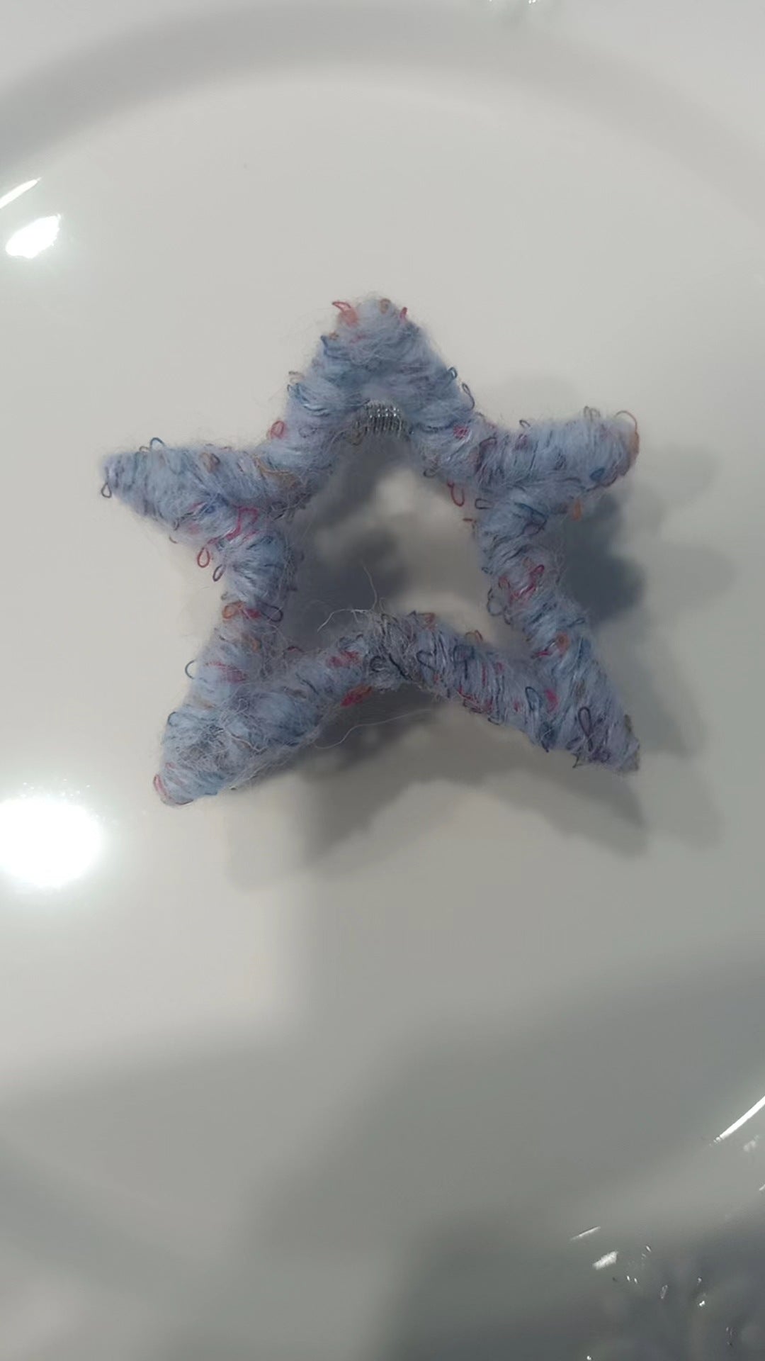 Autumn Winter Star Hair Clip