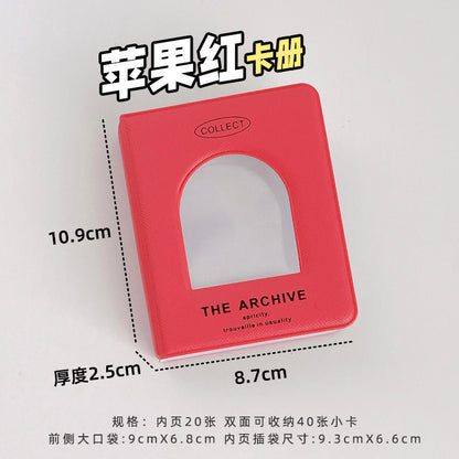 Card Holder, One-Grid, Star-Fan Mini Album