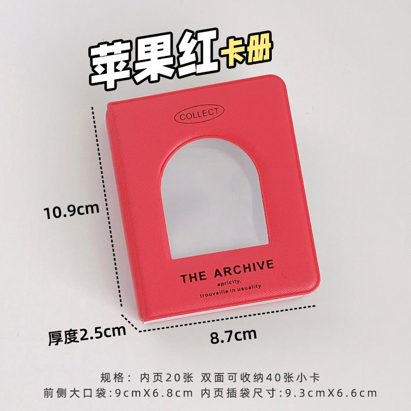 Card Holder, One-Grid, Star-Fan Mini Album