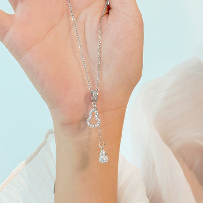 Fashion silver titanium steel necklace