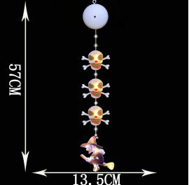 Halloween Christmas Series Suction Cup Lights Ladder Lights