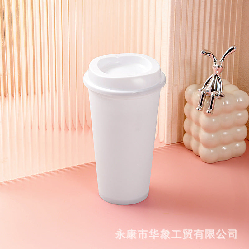 Fashion plastic coffee cup 360ml