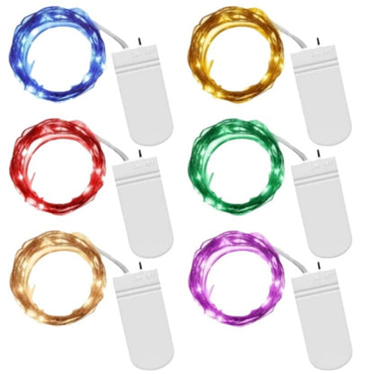 Battery box light string led copper wire light string button light string