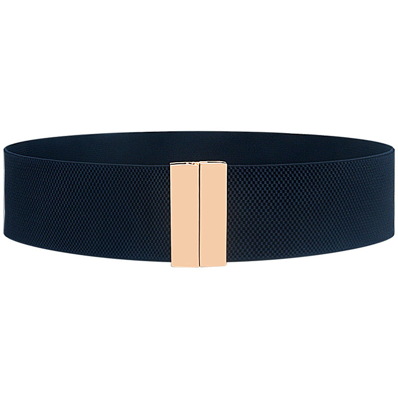 Elastic Simple Ladies Wide Belt