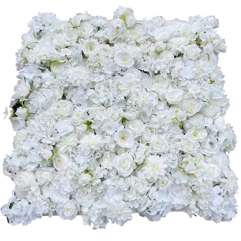 Pared de flores artificiales de 1*1m 