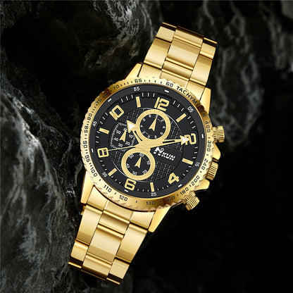 Automatic Mechanical Crown Bracelet Watch Set