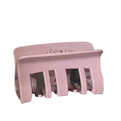 Pink square shark clip