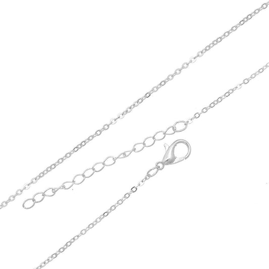 120 piezas/bolsa DIY joyería hecha a mano collar cadena de cuello 