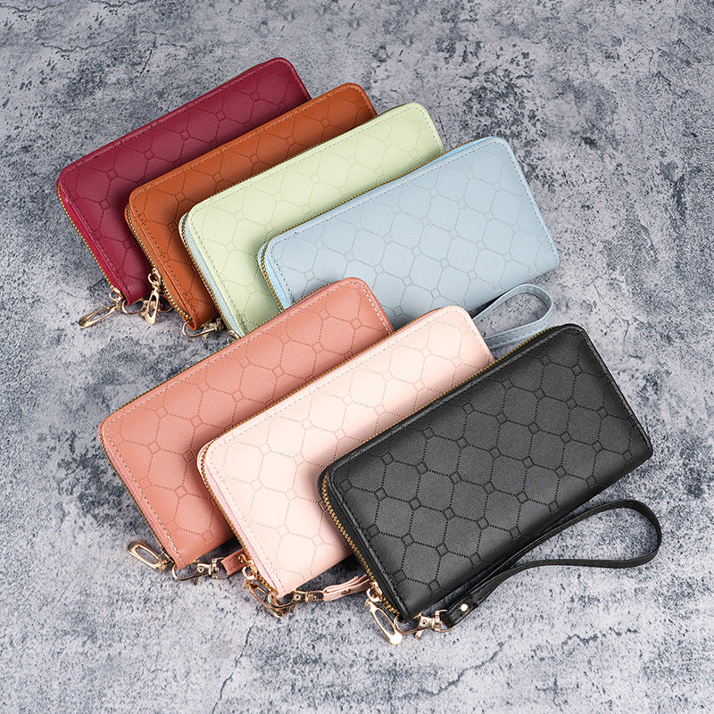 Doka zipper holding mobile phone bag female