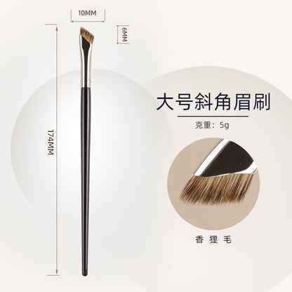 24-Piece Animal Hair Makeup Brush Set