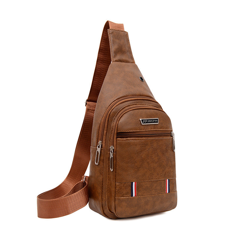 Fashion sports pu crossbody shoulder bag