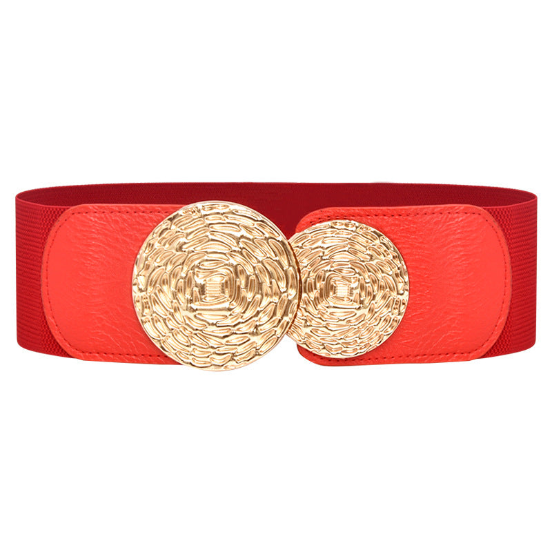 Belt women's wide decoration versatile