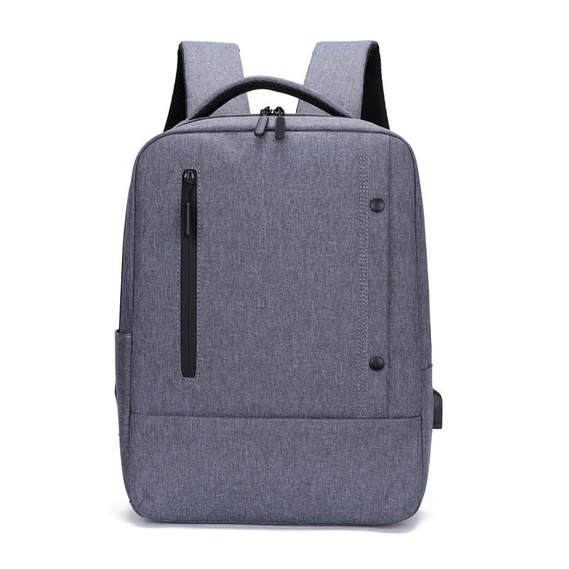 Simple business backpack computer bag