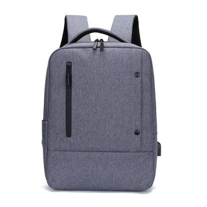 Simple business backpack computer bag