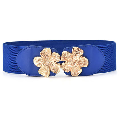 Belt women's decorative elastic waist seal width