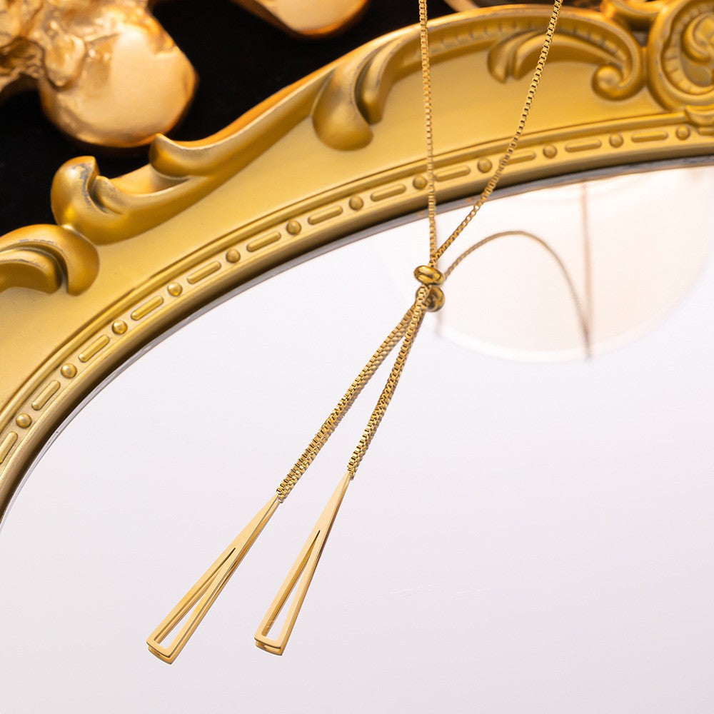 Titanium Steel Mori Design Necklace