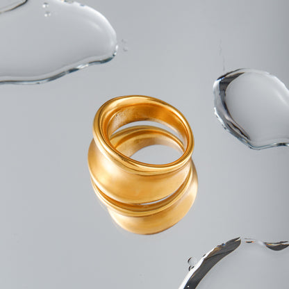 Brushed Ring Size 7 Women