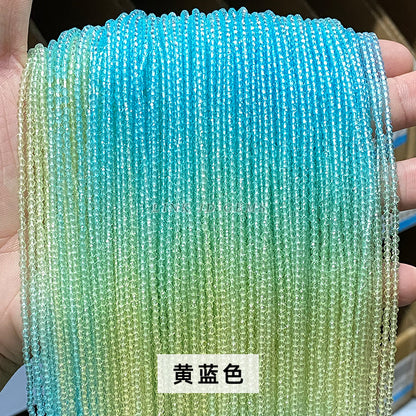 2Mm dopamine color section crystal flat beads