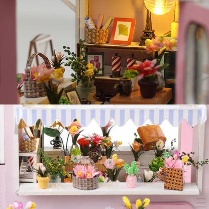 3D Puzzle DIY Wooden House